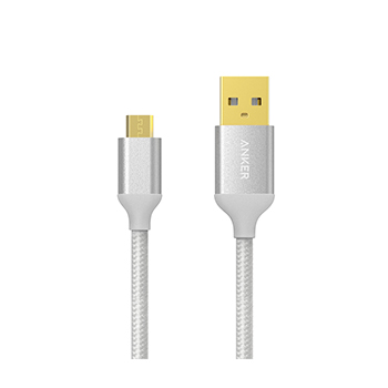 micro USB ケーブル（0.9m） 高耐久ナイロン製