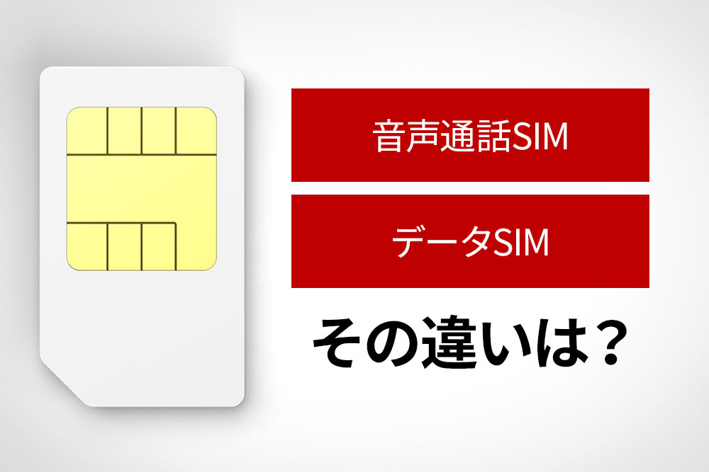 法人用携帯はどちらがおトク？ 音声通話SIMとデータSIMの違いを徹底解剖！